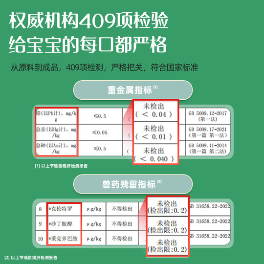 Ying's Pork Liver Powder Infant Food Complementary Food Baby Liver Powder Foie Gras Infant Rice Noodle Bibimbap Seasoning Powder