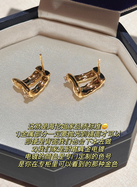 高级感纯银耳环耳圈潮时尚小众