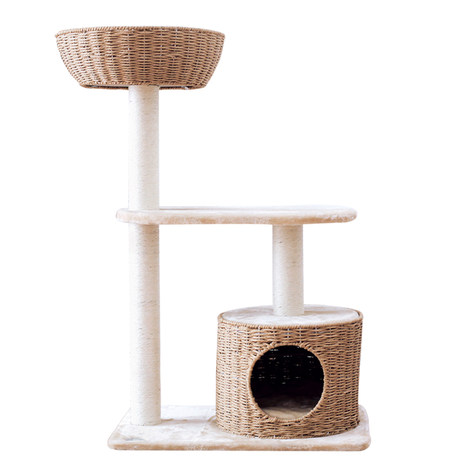 woven cat tree