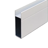 定制瓷砖黑色大理石橱柜铝合金 立柱卡槽 包边门档封边 单U形卡条 - 图3