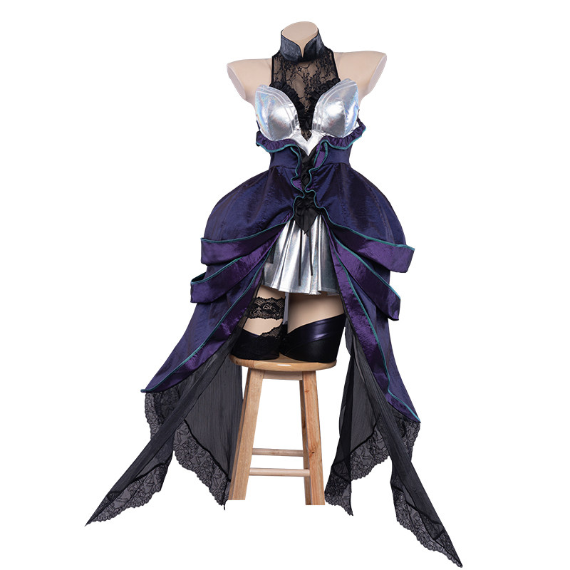 现货悠窝窝LOL英雄联盟cos凋零玫瑰幽梦辛德拉暗黑元首球女礼服