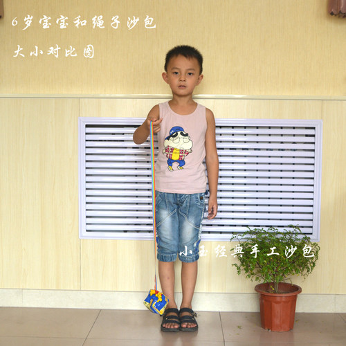 幼儿园带绳子沙包踢毽子儿童荞麦壳帆布投掷丢沙包小学生专用玩具 - 图2