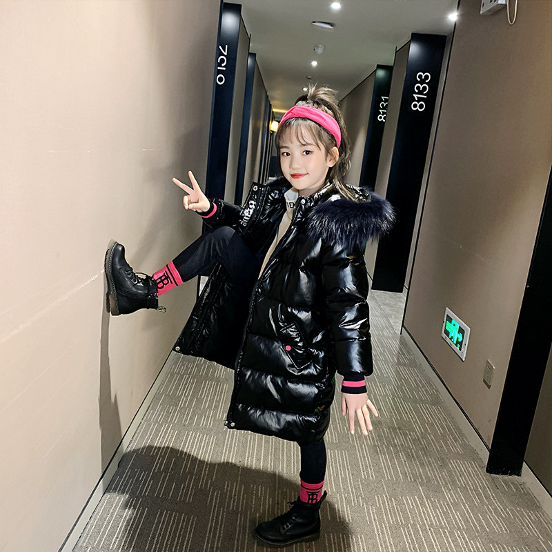 女童羽绒2020新款儿童洋气反季棉服 巴布妙妙屋棉袄/棉服