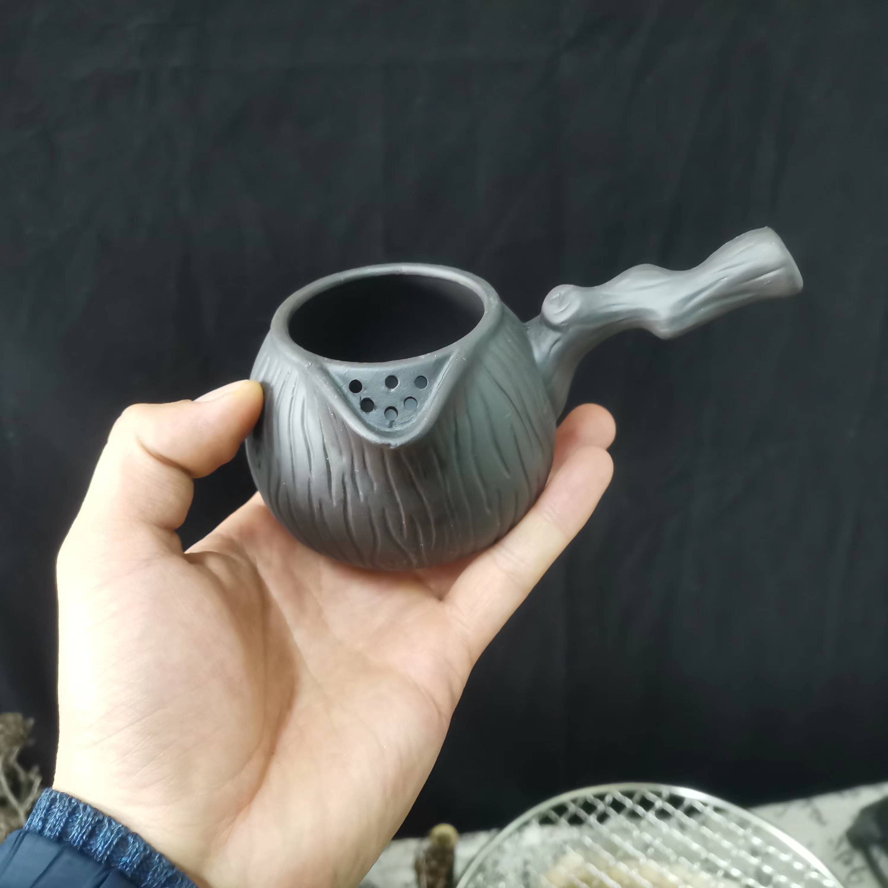 鲜品煮茶罐树枝型耐高温可明火烤茶煮罐罐茶专用茶具围炉煮茶网红-图0