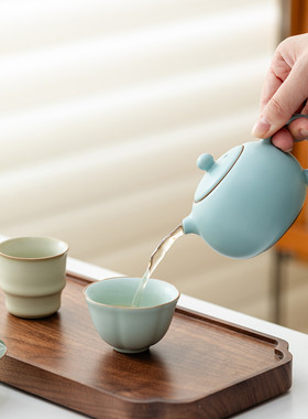 故宫文创国潮汝瓷茶具礼品套装公