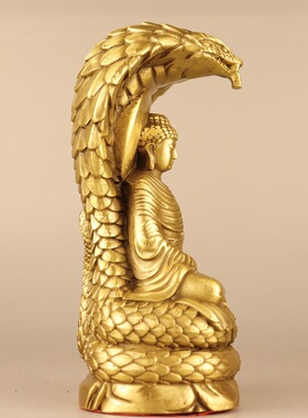 2023新款黄铜摆件铜大日如来佛家