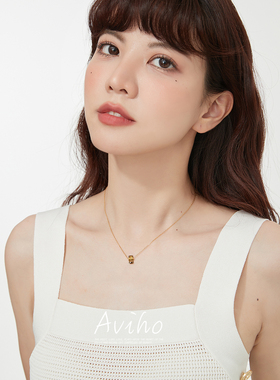 奶绿锆石AVIHO高级感项链