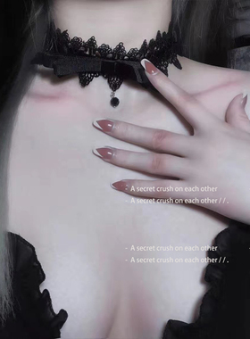 choker洛丽塔萝莉风蕾丝短项链