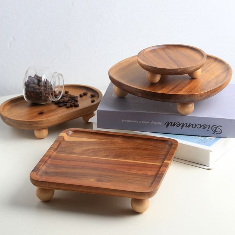 复古风实木家居收纳盘香薰托盘玄关置物桌面展示收纳盘摆件ins风,淘宝优惠券,粉丝福利购,淘宝优惠卷