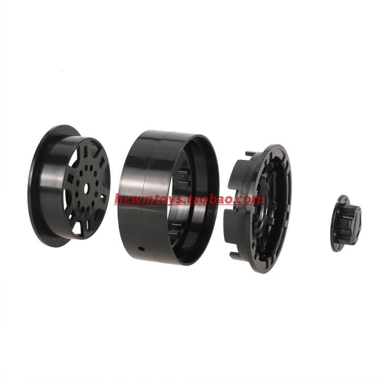 1.9寸轮毂TRX-4配件攀爬车锁胎SCX10 D90 CC01越野攀爬车配件轮胎 - 图1