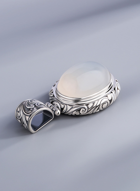 海盗船银饰吊坠女新款简约百搭款