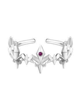 海盗船银饰北极星戒指