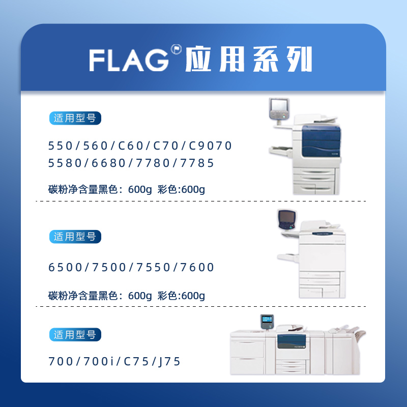 施乐7780原装分装粉 560 550 9070 7785碳粉 700 C75 6500粉墨 - 图1