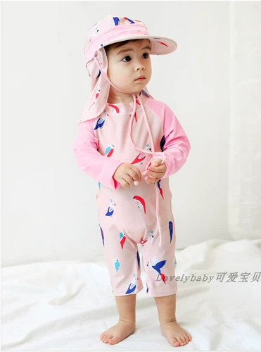 Детский купальник подходит для мужчин и женщин, модный пляжный лонгслив для плавания