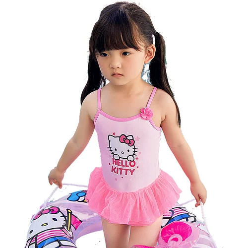 Мультяшный детский купальник для раннего возраста, европейский стиль, юбка-пачка