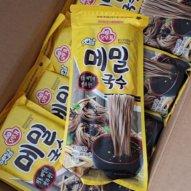 Korean imported roly-poly old-fashioned buckwheat noodles