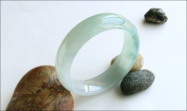 Jade Bracelet Jade Bracelet Ice Jade Sun Green Ice Transparent