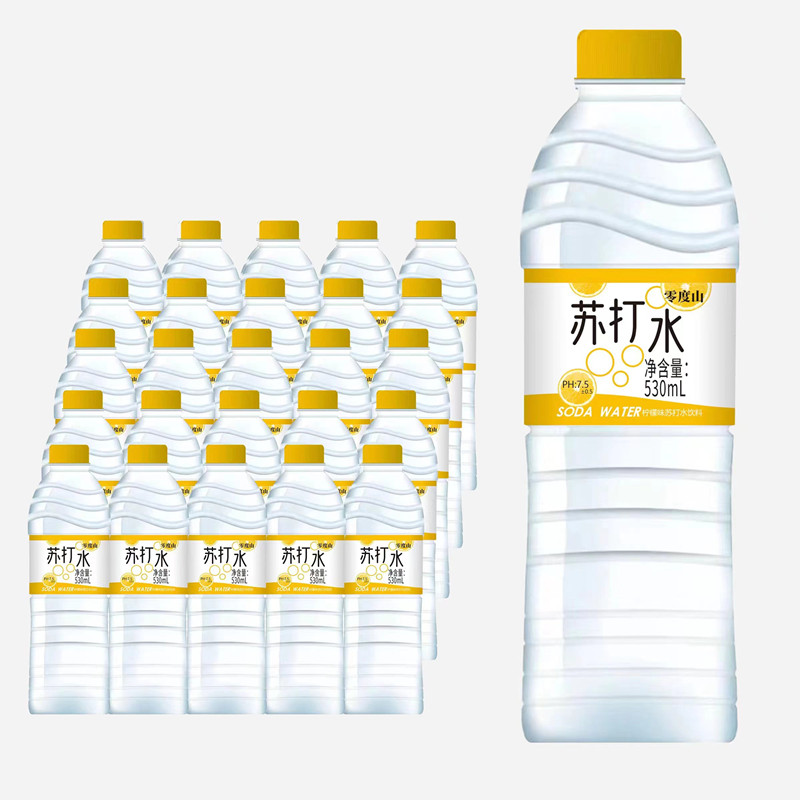 竹叶水整箱530ml*24瓶清凉竹叶薄荷水苏打水饮用水江浙沪皖包邮 - 图3