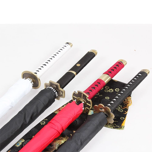 Металлический зонтик, Черный нож Осенняя вода, Hedao Yizi, Third Generation Ghost Tetsu, увеличенная толщина, защита от ультрафиолета