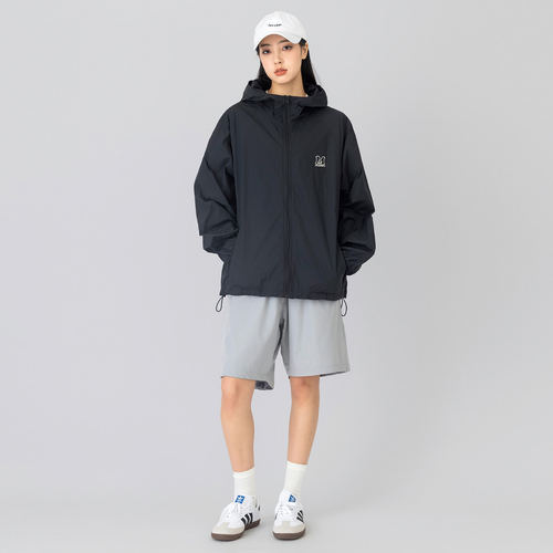 20206夏季鲁道夫凉感轻薄连帽UPF50+防晒衣男女同款情侣防晒服 - 图0