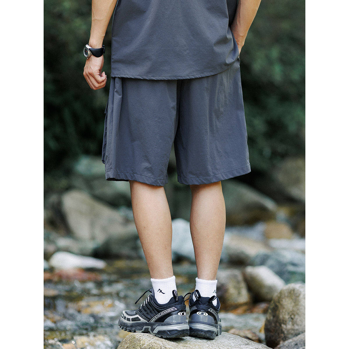 男女同款夏季短裤户外机能工装裤大口袋透气潮,淘宝优惠券,粉丝福利购,淘宝优惠卷