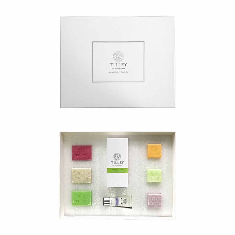 澳洲进口tilley礼盒套装身体乳香皂 普特森居家日用香皂