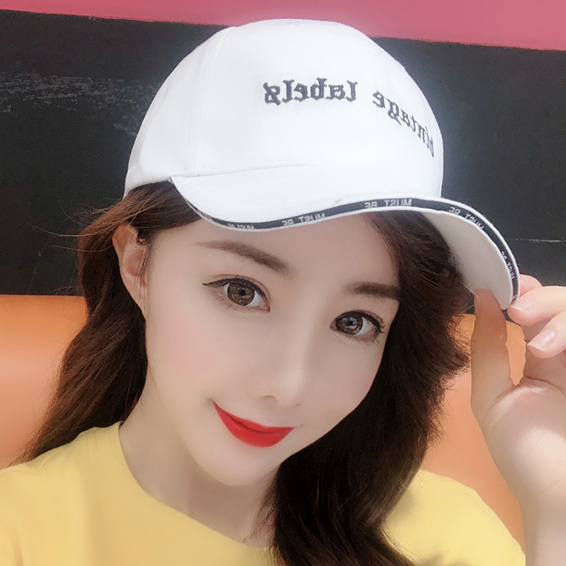 秀奴曼旗舰店适合脸大帽子女时尚鸭舌帽夏天韩版百搭棒球帽春秋潮人遮阳帽防晒2