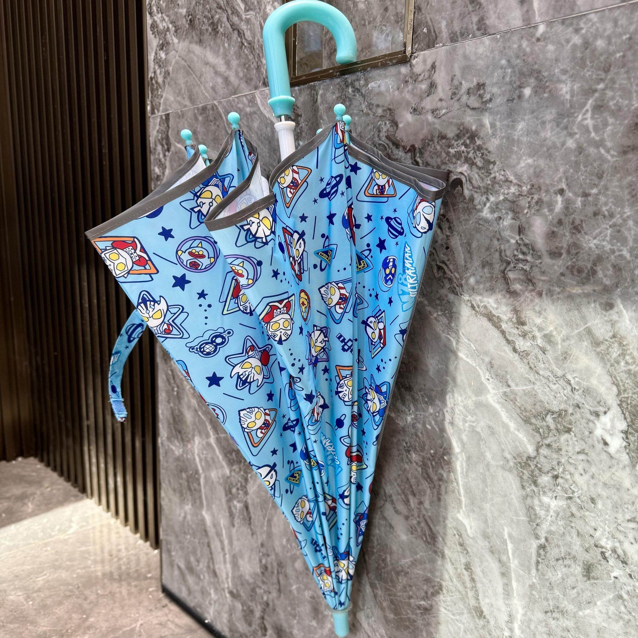 2026出口男童轻便长柄伞防夹手可爱宝宝中小朋友潮童卡通学生雨伞,淘宝优惠券,粉丝福利购,淘宝优惠卷