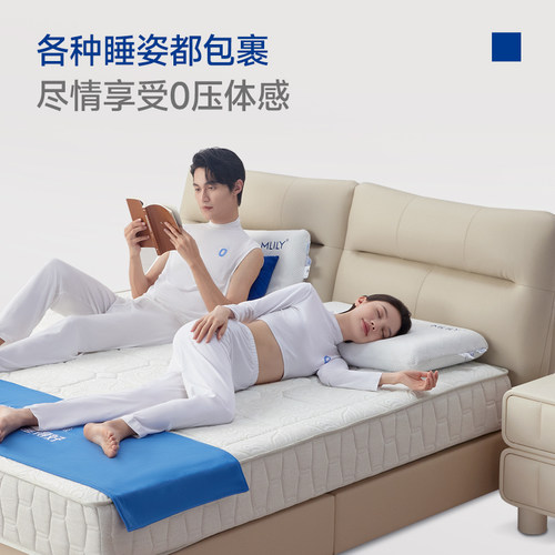 梦百合五星级酒店0压房专用记忆棉慢回弹枕芯护颈椎助睡眠枕头 - 图1