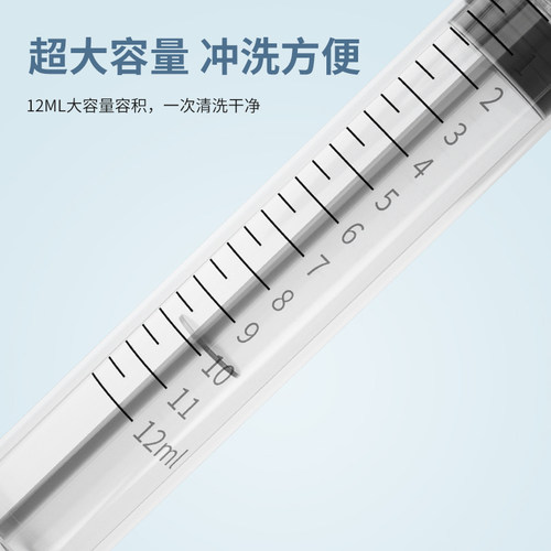 智齿冲洗器盲袋清理神器牙科弯头针管注射牙洞正畸洁牙手动冲牙器 - 图1