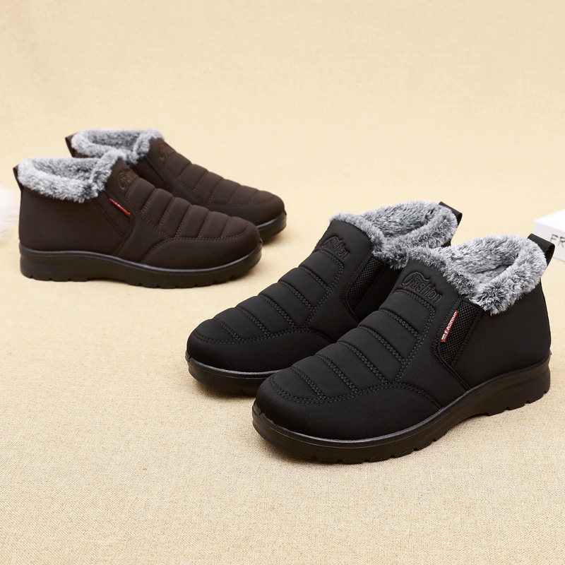 老北京布鞋男棉鞋冬季加绒保暖中老年爸爸鞋防水防滑老人鞋男棉靴,淘宝优惠券,粉丝福利购,淘宝优惠卷