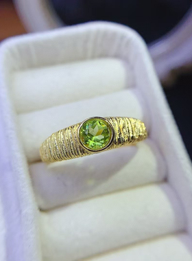 欧泊戒指空托s925银通体女欧美复古时尚百搭气质镶彩宝圆5*5mm