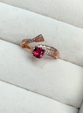 s925纯银戒指空托枕方形5*5mm时尚简约百搭女款镶彩宝祖母绿尖晶