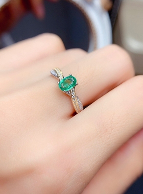 新款椭圆戒托s925银饰戒指65