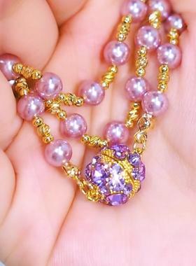 吊坠有求必应磁吸轻奢珍珠项链