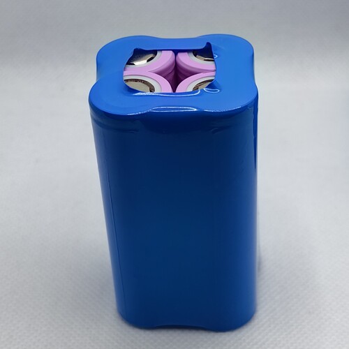 蓝色PVC热缩管 18650锂电池组电池套电池封装热缩膜3cm~50cm 包邮 - 图3