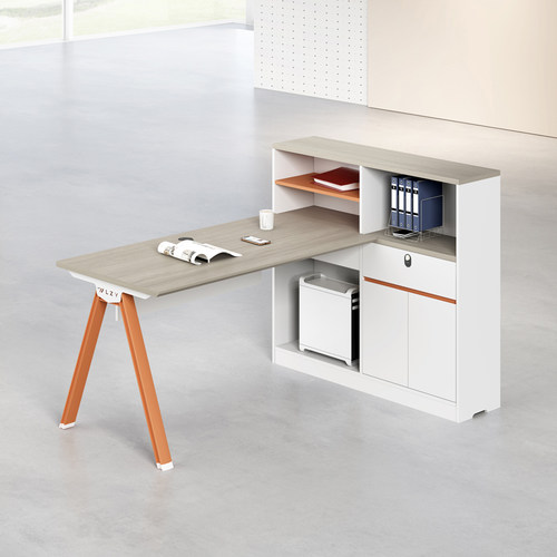 勇心E0级办公桌椅屏风工位员工组合卡座办公室职员桌简约办公家具 - 图3