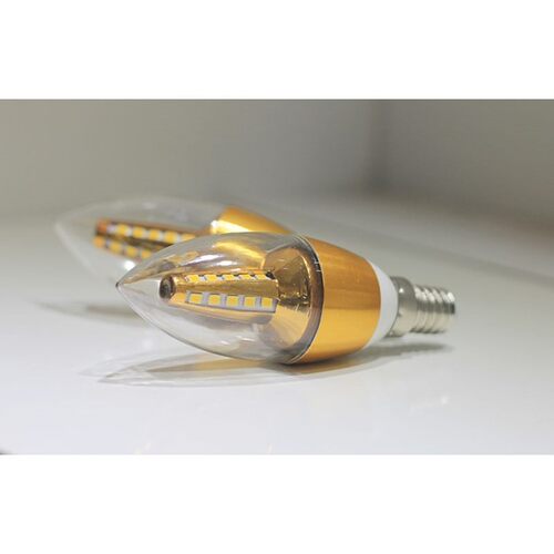 LED灯泡吊灯光源E27拉尾灯泡E12调光款E17小螺口尖头220V台灯E14 - 图1