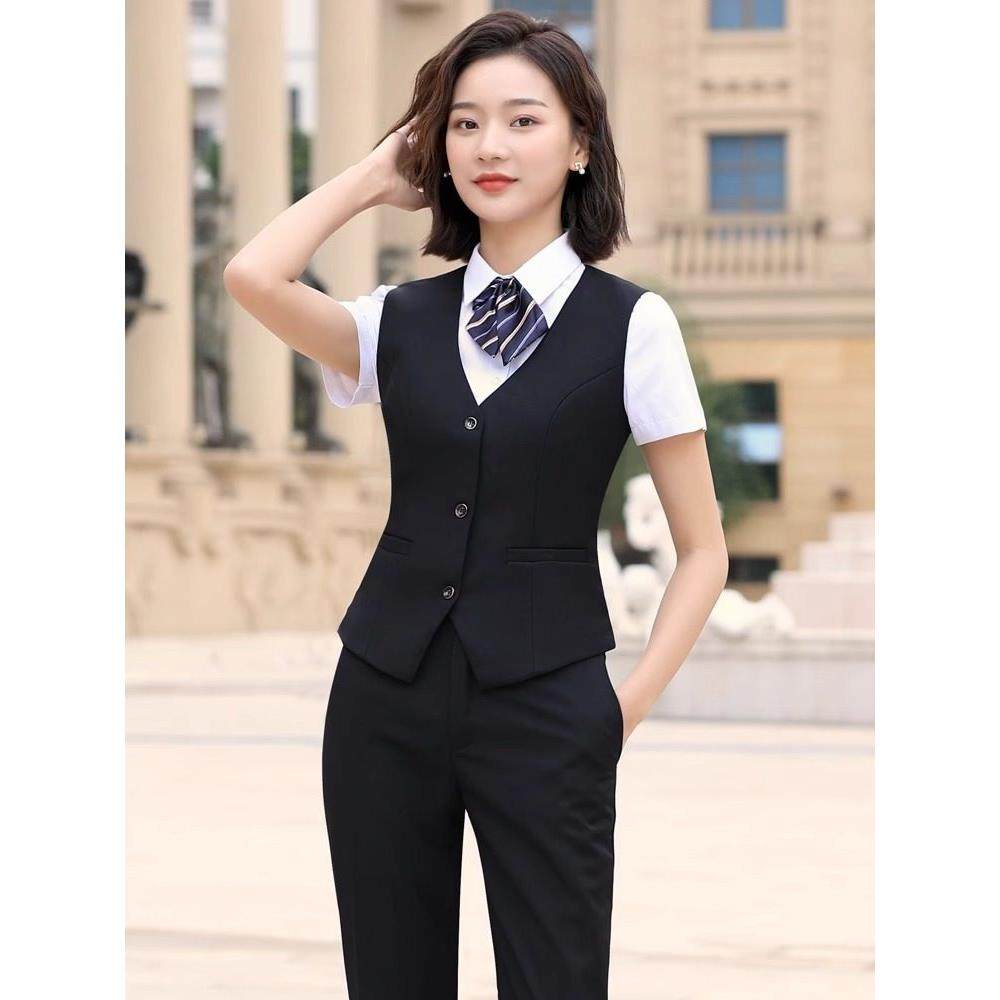 专业西装背心西装Ktv服务员酒店男女同款工作服银行背心工作服,淘宝优惠券,粉丝福利购,淘宝优惠卷