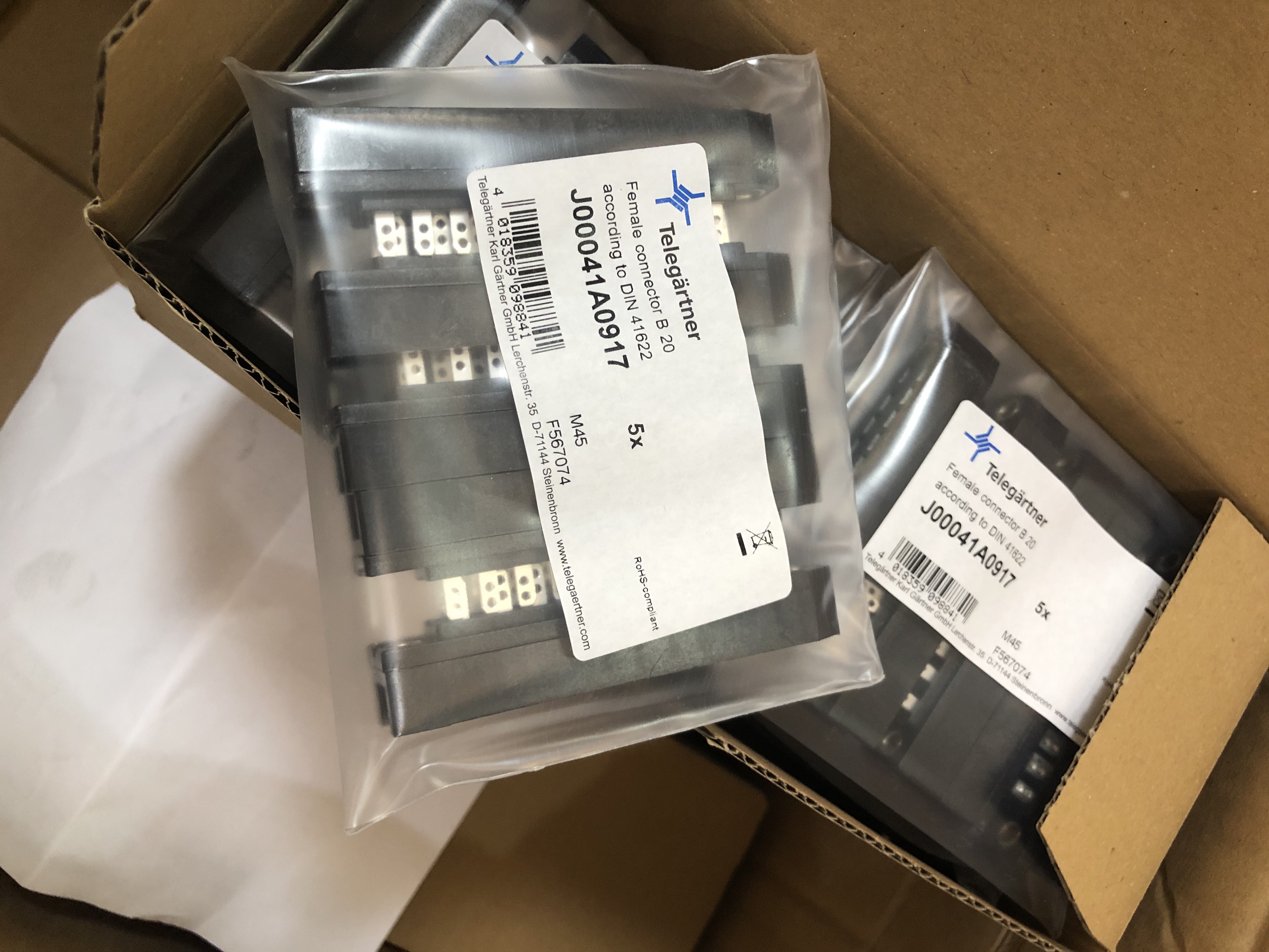 Teleg??rtner TG AMJ-Kupplung Cat.6+RJ45 J00029A0061 - 图2