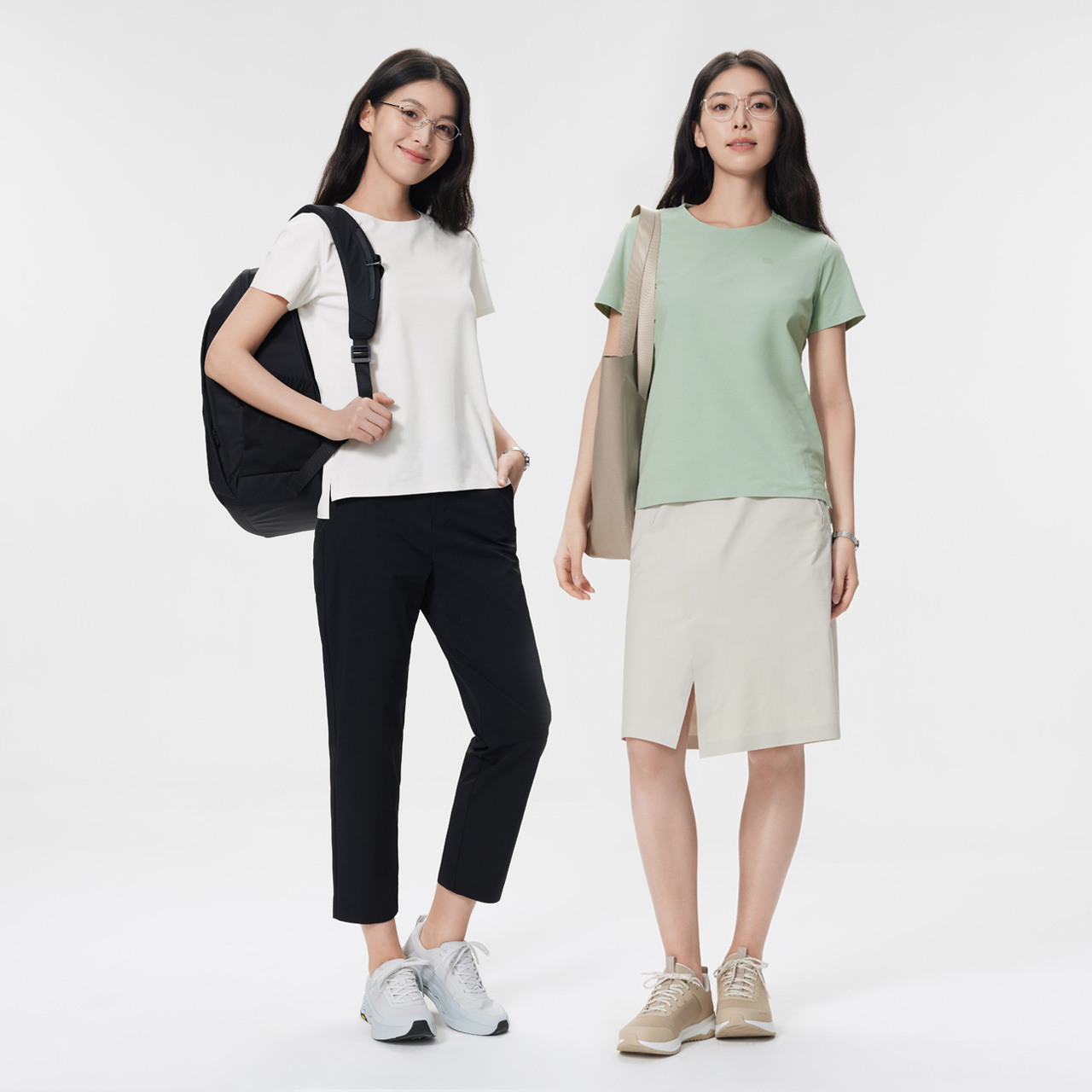 KOLON SPORT可隆短袖T恤吸湿速干防晒UPF50+抗菌女士SECO上衣 - 图3