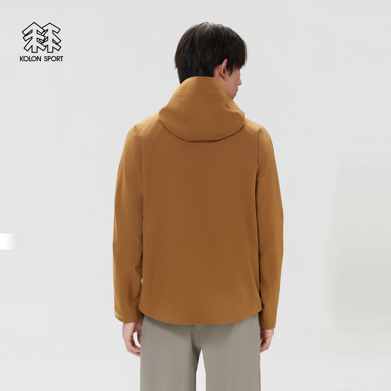 KOLON SPORT可隆户外休闲衣防水防风男士eVent 3L弹力夹克 - 图1