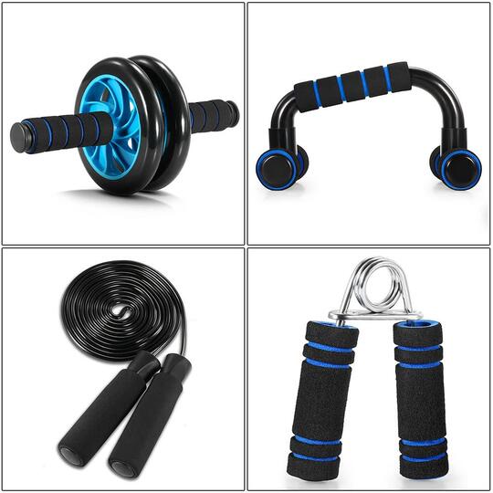 5 piece beginners weight loss belly fitness equipment set