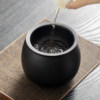 Chinese household ceramic tea dregs jar large and small water bowl construction water waste water bucket Kungfu tea ceremony accessories tea jar cup wash