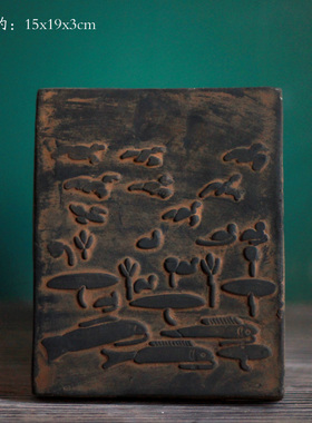 汉代戈射收获图东汉迎谒图画像砖