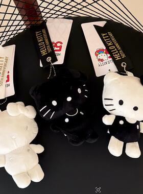 日本可爱周年hellokitty猫咪毛绒公仔挂件包包挂饰钥匙扣挂件礼物