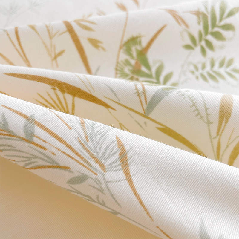 夏季全棉单件100单人学生宿舍床单 谷蝶床单