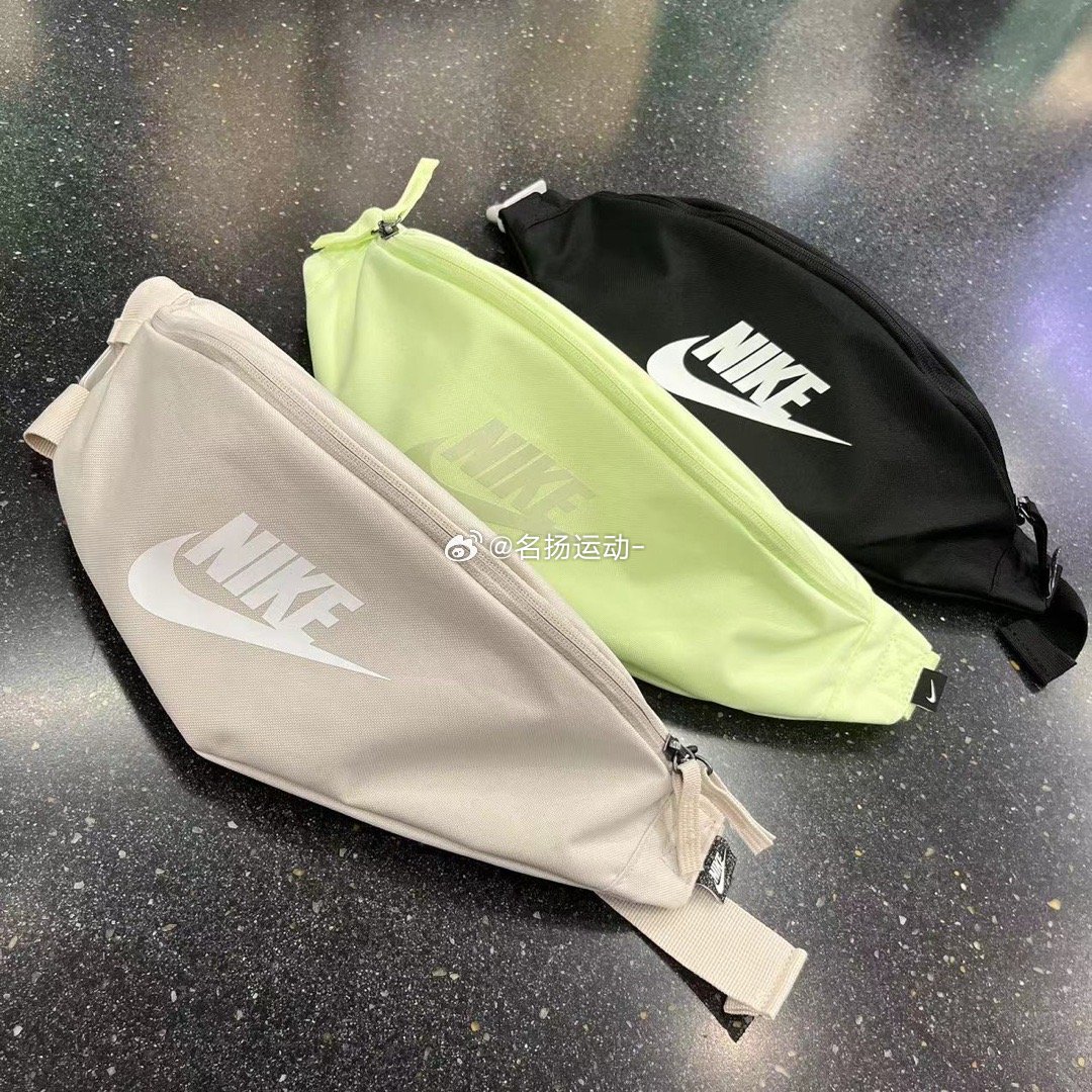 Nike/耐克 男女休闲运动单肩包挎包胸包帆布腰包 BA5750-104