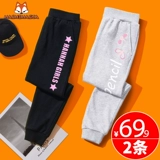 Спортивные детские штаны, осенние, подходит для подростков, коллекция 2022, в западном стиле