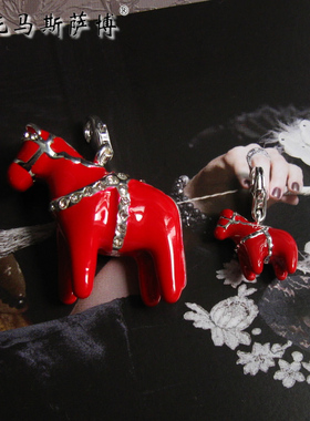 托马斯萨博欧美百搭纯银吉祥吊坠